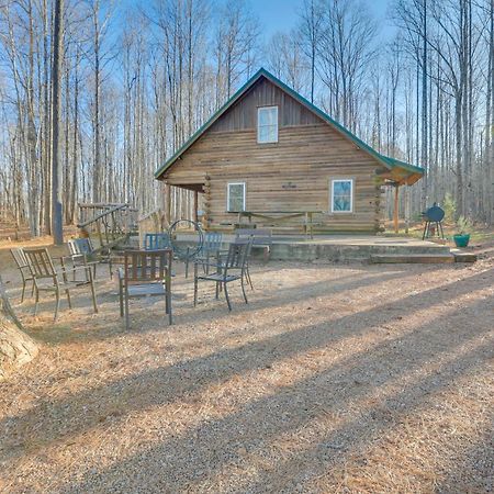 Stylish Creekside Cabin With Fire Pit Near Wineries Pittsville Exterior photo